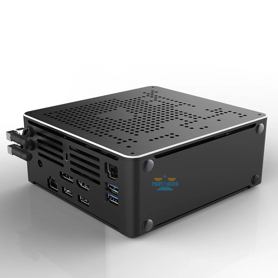 Newest Mini PC Intel I9-10880H I7-8750H 2*DDR4 2*M.2 PCIE+1*2.5''SATA Graphics 630 Gaming Silence PC HDMI DP AC WiFi BT