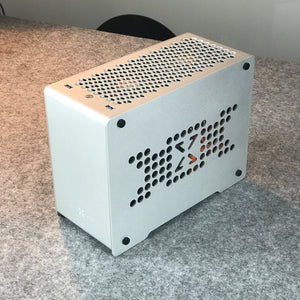 ZZAW Braveman B1 ITX Computer Case  Desktop PC SFX/SFX-L Power Supply Mini Portable Aluminum Alloy Chassis for Gaming and Home