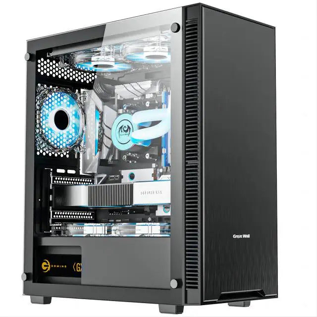 Aotesier hot  gaming pc gamer i5 i7 i9 CPU with GTX 950 64G ram with 1T SSD  desktop computer core i9 cpu computadoras pc gamer