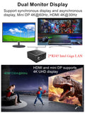 Newest Mini PC Intel I9-10880H I7-8750H 2*DDR4 2*M.2 PCIE+1*2.5''SATA Graphics 630 Gaming Silence PC HDMI DP AC WiFi BT