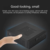 HTPC Case Mini ITX Gaming PC Chassis Desktop Micro Chassis Home Theater Personal Computer Enclosure box small case