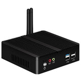 Fanless Mini PC Intel Celeron J1900 Support Windows7/8/10 Linux Gigabit Ethernet WiFi HDMI VGA Display Embedded Computer