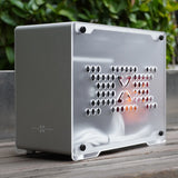 ZZAW Braveman B1 ITX Computer Case  Desktop PC SFX/SFX-L Power Supply Mini Portable Aluminum Alloy Chassis for Gaming and Home