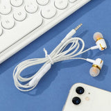 Earphones 3.5mm Sport In-Ear 1.2m Wired Control Sport Headset Wired Headphones For Huawei Honor Smartphone With Microphone