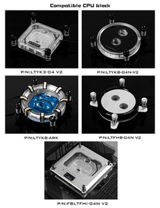 Barrow Distroplate for Cougar Blazer Case CRBL-SDB Water Cooling System for PC Gaming 5V 3PIN Waterway Board