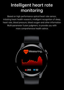 for Xiaomi Poco X5 Pro Redmi Note12 Smart Watch Bluetooth Call With Body Temperature Full Touch Fitness Tracker Sport Smartwatch