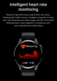 for Xiaomi Poco X5 Pro Redmi Note12 Smart Watch Bluetooth Call With Body Temperature Full Touch Fitness Tracker Sport Smartwatch