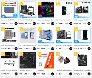 Modding EATX Open PC Case Frame ITX MATX ATX Gamers Cabinet DIY Water Cooler Desktop Computer Aluminum Creative Tower Gaming