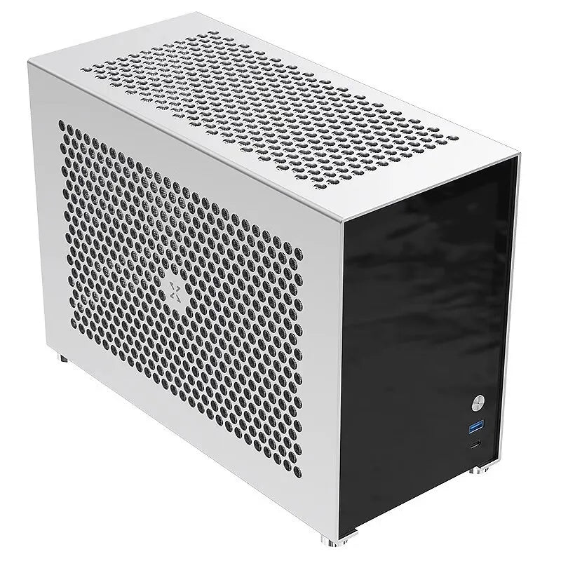 ZZAW B5 All Aluminum Mini ITX Case SFX Power 3090 Graphics Card 240 Water Cooling Pull-out Type Gaming Office Desktop Chassis