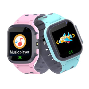 Smart Watch Kids SOS GPS Location Video Call Sim Card For Children SmartWatch Camera Waterproof Watch For Boys Girls Present