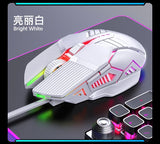 Professional USB Wired Gaming Mouse 6 Button 3200DPI LED Optical Computer Mouse Game Mice Silent Mouse Mause For PC laptop Gamer