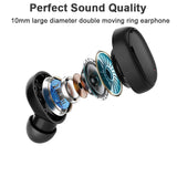 Bluetooth Earphone A6S Sport Wireless Headphones Stereo Headset TWS Earbuds with Microphone for Iphone Xiaomi