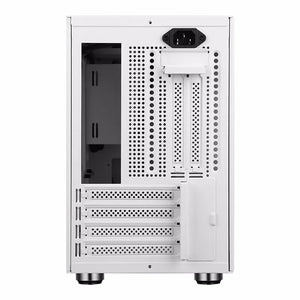 SAMA Im01Computer Case Gaming PC Chassis for M-ATX / ITX Mainboard / Support ATX SFX Power 120/240mm Cooler Radiator White