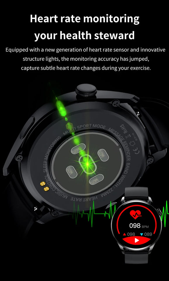 Gt5 Smart Watch Bluetooth Call Heart Rate Motion Information Reminding Custom Dial Bluetooth Call Nfc Smartwatch Apple Watch