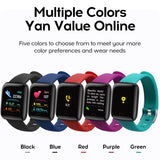 New Smart Watches Men & Women 116 Plus Heart Rate Watch Smart Wristband Sports Watches Smart Band Waterproof Smartwatch Android