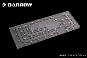 Barrow Distroplate for Lian Li PC-O11 Dynamic Case LLO11-SDB V1 Water Cooling System for PC Gaming 5V 3PIN ARGB Waterway Board