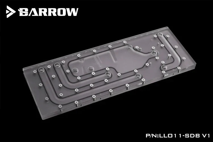 Barrow Distroplate for Lian Li PC-O11 Dynamic Case LLO11-SDB V1 Water Cooling System for PC Gaming 5V 3PIN ARGB Waterway Board