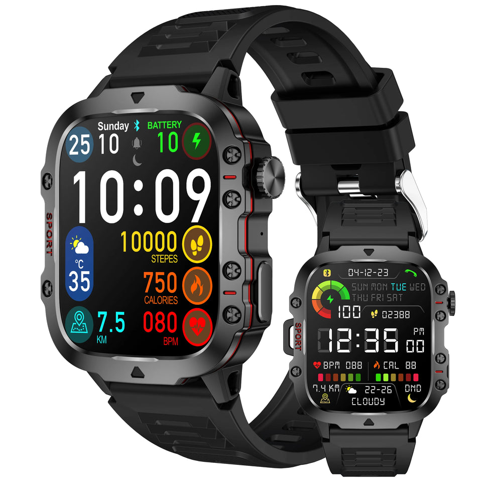 New Smart Watch For Men Women Bluetooth Call Heart Rate Sleep Monitoring 3ATM Waterproof Sport Smartwatch For Android IOS 2024