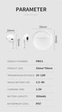 Original Air Pro 6 TWS Wireless Headphones Fone Bluetooth Earphones Mic Pods InEar Earpods Pro6 Earbuds sport Headset For Xiaomi