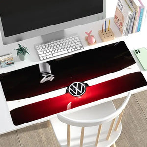 V-Volkswagen Mouse Pad Mouse Pad Gaming Mousepad Speed Desk Mat Laptop Gaming Mats For Office Carpet Desk Accessories