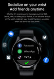 for Xiaomi Poco X5 Pro Redmi Note12 Smart Watch Bluetooth Call With Body Temperature Full Touch Fitness Tracker Sport Smartwatch