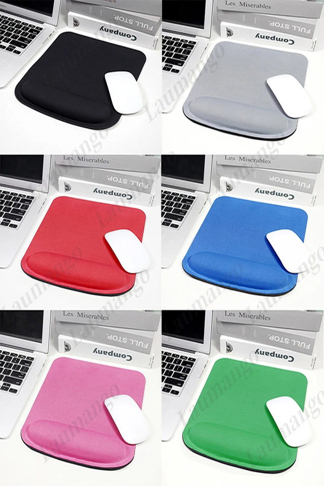 Mouse Pad Desk Mats Hand Rest Solid Color EVA Wristband Pc Gaming Computer Keyboard Mat Gamer Rug Deskmat Table Pads Mousepad 3d