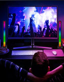 LED Strip Light Music Sound Control Pickup Rhythm Ambient Lamp Atmosphere Night Lights For Bar Car Room TV Gaming RGB Decoration