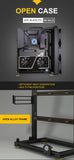 Modding EATX Open PC Case Frame ITX MATX ATX Gamers Cabinet DIY Water Cooler Desktop Computer Aluminum Creative Tower Gaming