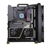 PC Open Case Gamers Cabinet ATX MOD Chassis Rack DIY Computer Base Frame Desktop MATX Aluminum Creative ITX EATX Tower Gaming