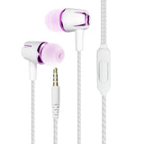 Earphones 3.5mm Sport In-Ear 1.2m Wired Control Sport Headset Wired Headphones For Huawei Honor Smartphone With Microphone