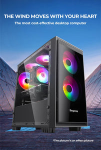 Factory custom game desktop computer i3 i5 i7 i9 core 16G DDR4+512GB SSD A8 7680 cpu  high -end full set of desktop computers pc