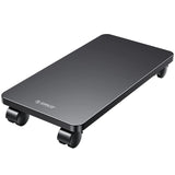 Steel CPU Stand Mobile PC Holder with Locking Rolling Caster PC Storage Box PC Stand for Most Computer Tower Gaming PC ATX Case