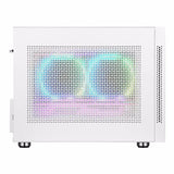 SAMA Im01Computer Case Gaming PC Chassis for M-ATX / ITX Mainboard / Support ATX SFX Power 120/240mm Cooler Radiator White