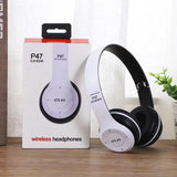 Bluetooth 5.0 Wireless Headphone Foldable HIFI Stereo Bass Earphone Kid Girl Helmet Gift With Mic USB Adaptor For iPhone TV Game