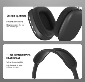 Air Pro Max Wireless Bluetooth Earphones Headphones Headset Sports Gaming TF Card Slot Headset Noise Cancelling Headphone