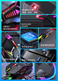 Professional USB Wired Gaming Mouse 6 Button 3200DPI LED Optical Computer Mouse Game Mice Silent Mouse Mause For PC laptop Gamer