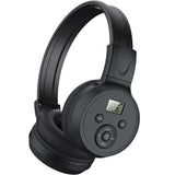 Portable Personal FM Radio Rechargeable Headphone Ear Muffs Foldable Design LCD Display FM Radio Headset Scalable Design